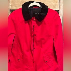 Talbots Raincoat Cape